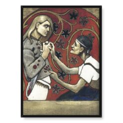 Akseli Gallen Kallela Kalevala Bratobójstwo 50×70