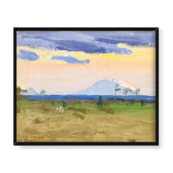 Akseli Gallen Kallela Kilimandżaro 50×40