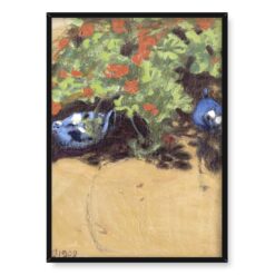 Akseli Gallen Kallela Krajobraz z błękitnymi ptakami 50×70