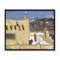 Akseli Gallen Kallela Nasz dom w Taos 50×40