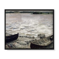 Akseli Gallen-Kallela Łódź żałobna 50×40