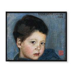 Akseli Gallen-Kallela Portret Kaius Jorma Gallen 50×40