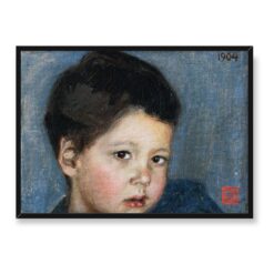 Akseli Gallen-Kallela Portret Kaius Jorma Gallen 70×50