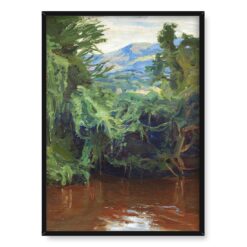 Akseli Gallen Kallela Rzeka Tana 50×70