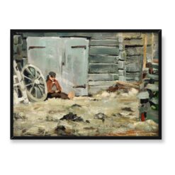 Akseli Gallen-Kallela W słońcu 70×50