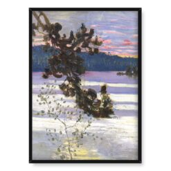Akseli Gallen Kallela Widok na jezioro 50×70