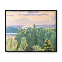 Akseli Gallen Kallela Widok z wieży Tarvaspaa 50×40