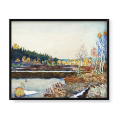 Axel Sjoberg Jezioro 50×40