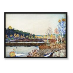 Axel Sjoberg Jezioro 70×50