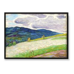 Axel Sjoberg Pole jęczmienia i góra 70×50