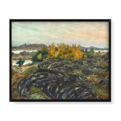 Axel Sjoberg Pożółkłe osiki 50×40