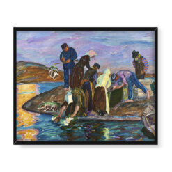 Axel Sjoberg Ryba jest ważona 50×40