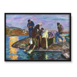 Axel Sjoberg Ryba jest ważona 70×50