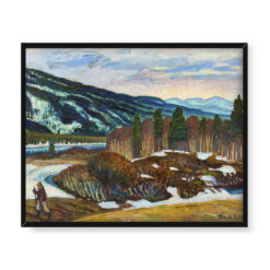 Axel Sjoberg Wędrowiec górski 50×40