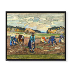 Axel Sjoberg Wykopki ziemniaków 50×40