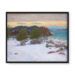 Axel Sjoberg Zima w archipelagu 50×40