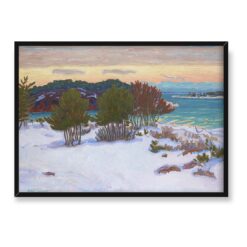 Axel Sjoberg Zima w archipelagu 70×50