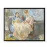 Berthe Morisot Haftowanie 50×40 w RAMIE