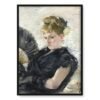 Berthe Morisot Kobieta z wachlarzem 50×70