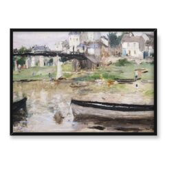 Berthe Morisot Łodzie na Sekwanie 70×50