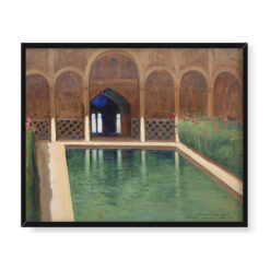 Bronisława Rychter Janowska Pałac w Alhambrze 50×40