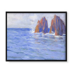 Bronisława Rychter Janowska Pejzaż z Capri 50×40