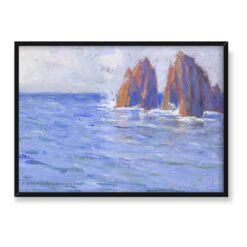 Bronisława Rychter Janowska Pejzaż z Capri 70×50