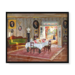 Bronisława Rychter Janowska Podwieczorek 50×40