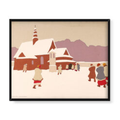 Bronisława Rychter Janowska W niedzielę 50×40