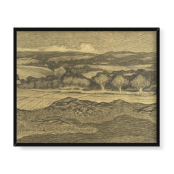 Bror Lindh Pejzaż 50×40