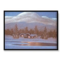 Bror Lindh Zimowa noc 2 70×50