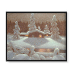 Bror Lindh Zimowa noc 3 50×40