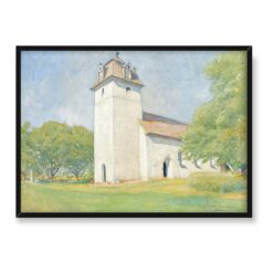 Carl Larsson Kościół naszych ojców Hammarby Sormland 70×50