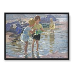 Dorothea Sharp Dzieci brodzące w wodzie 70×50