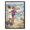 Dorothea Sharp Dzieci na ścieżce nad morzem 50×70