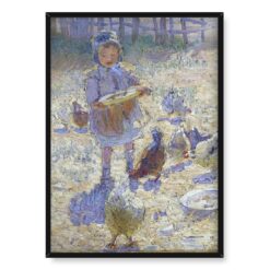 Dorothea Sharp Karmienie kur 50×70