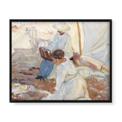 Dorothea Sharp Mała dziewczynka z kozą 50×40