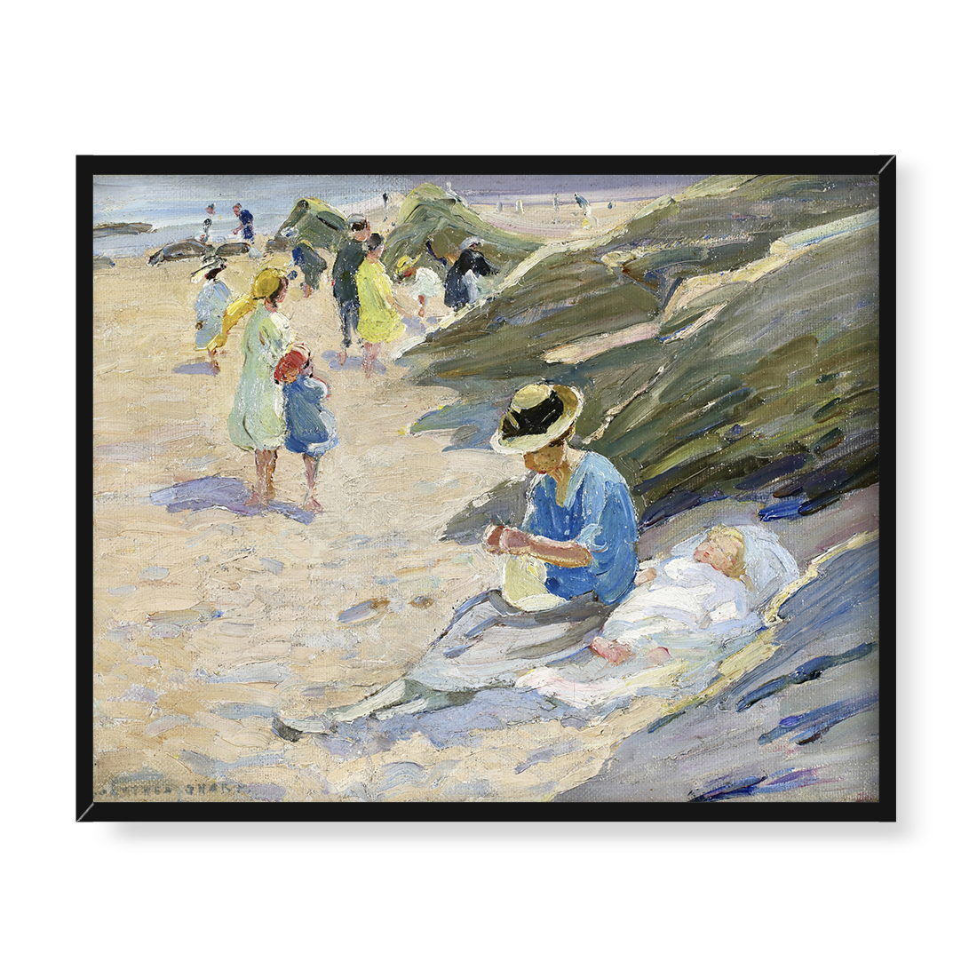 Dorothea Sharp Na plaży 2 50x40