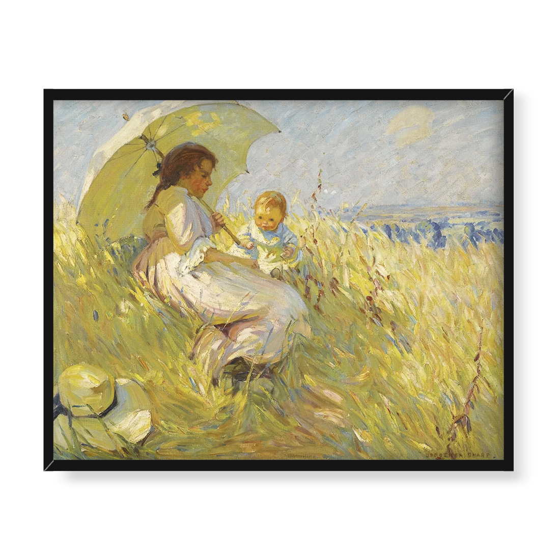 Dorothea Sharp Pole kukurydzy latem 50x40 w RAMIE