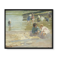 Dorothea Sharp Zabawa na brzegu 50×40