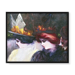 George Luks Albi Scena uliczna 50×40