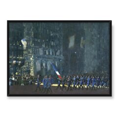 George Luks Niebieskie Diably na Piątej Alei 70×50