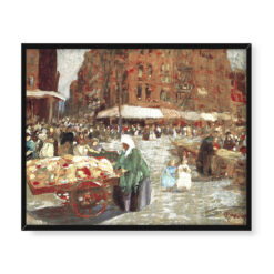 George Luks Ulica Houston 50×40