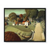 Grant Wood Miejsce urodzenia Herberta Hoovera 50×40