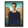 Grant Wood Portret Johna Turnera 50×70 Grant Wood Portret Johna Turnera 50×70
