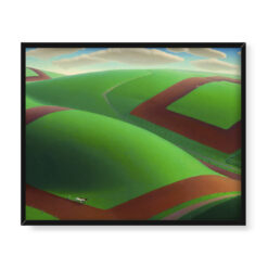 Grant Wood Wiosenna orka 50×40