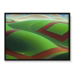 Grant Wood Wiosenna orka 70×50