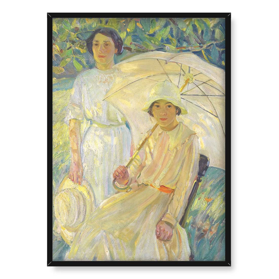 Helen McNicoll Biała parasolka 50x70