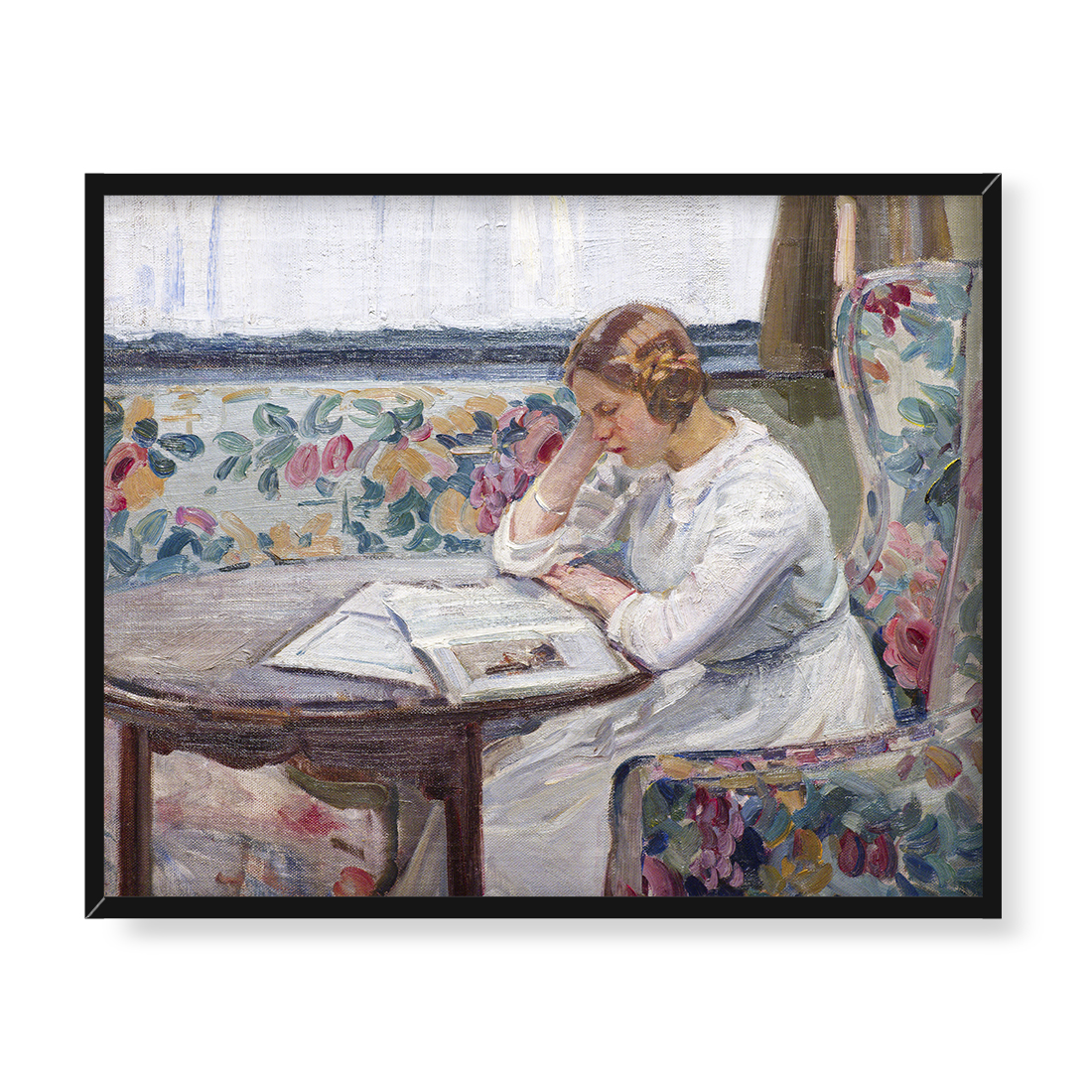 Helen McNicoll Czytelniczka 50x40 w RAMIE