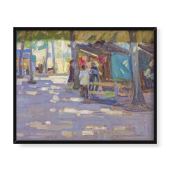 Helen McNicoll Pod drzewami 50×40